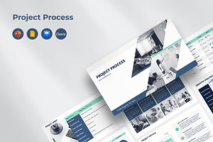 Project Process Presentation, a Presentation Template by JetzTemplates