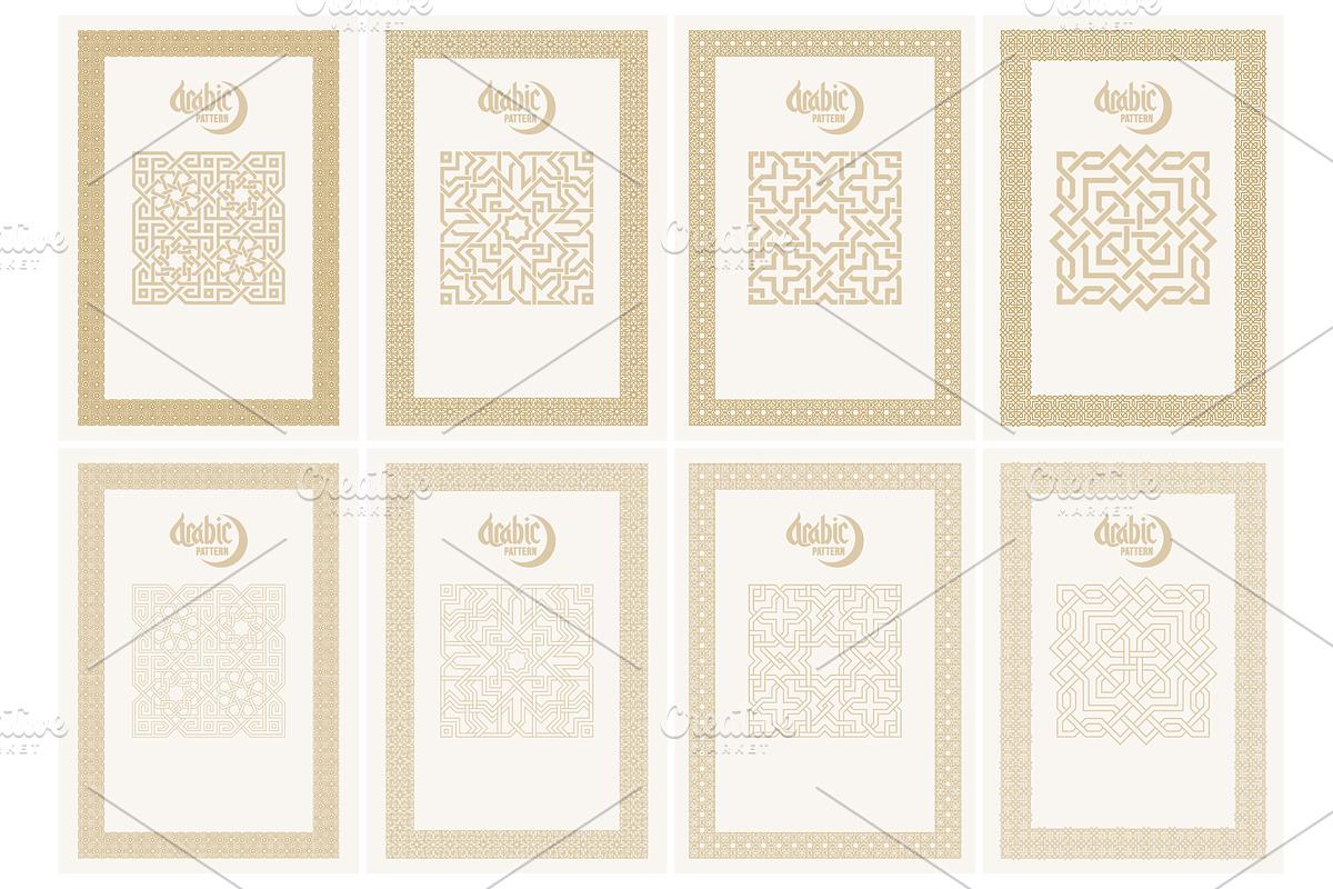 Seamless frame pattern in authentic, an Illustration by RevelStockart