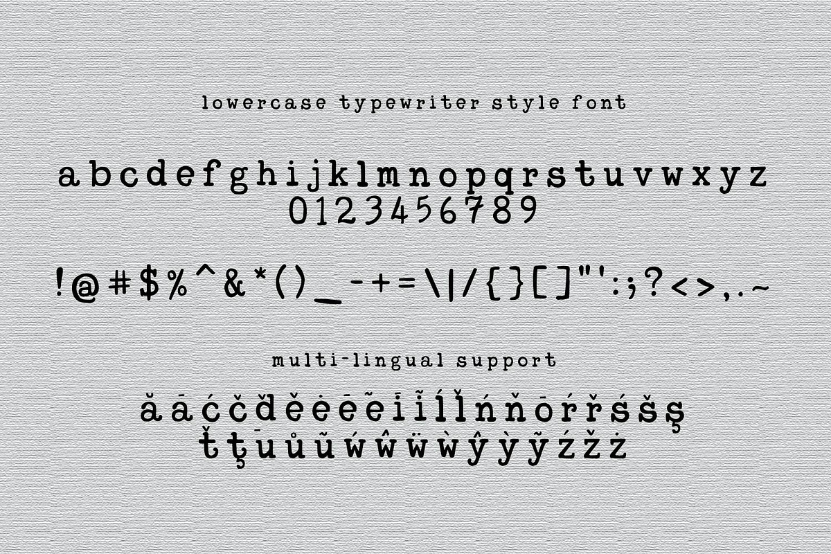 wrought iron, a Serif Font by OnTheSpotStudio (Photo 3 of 3)