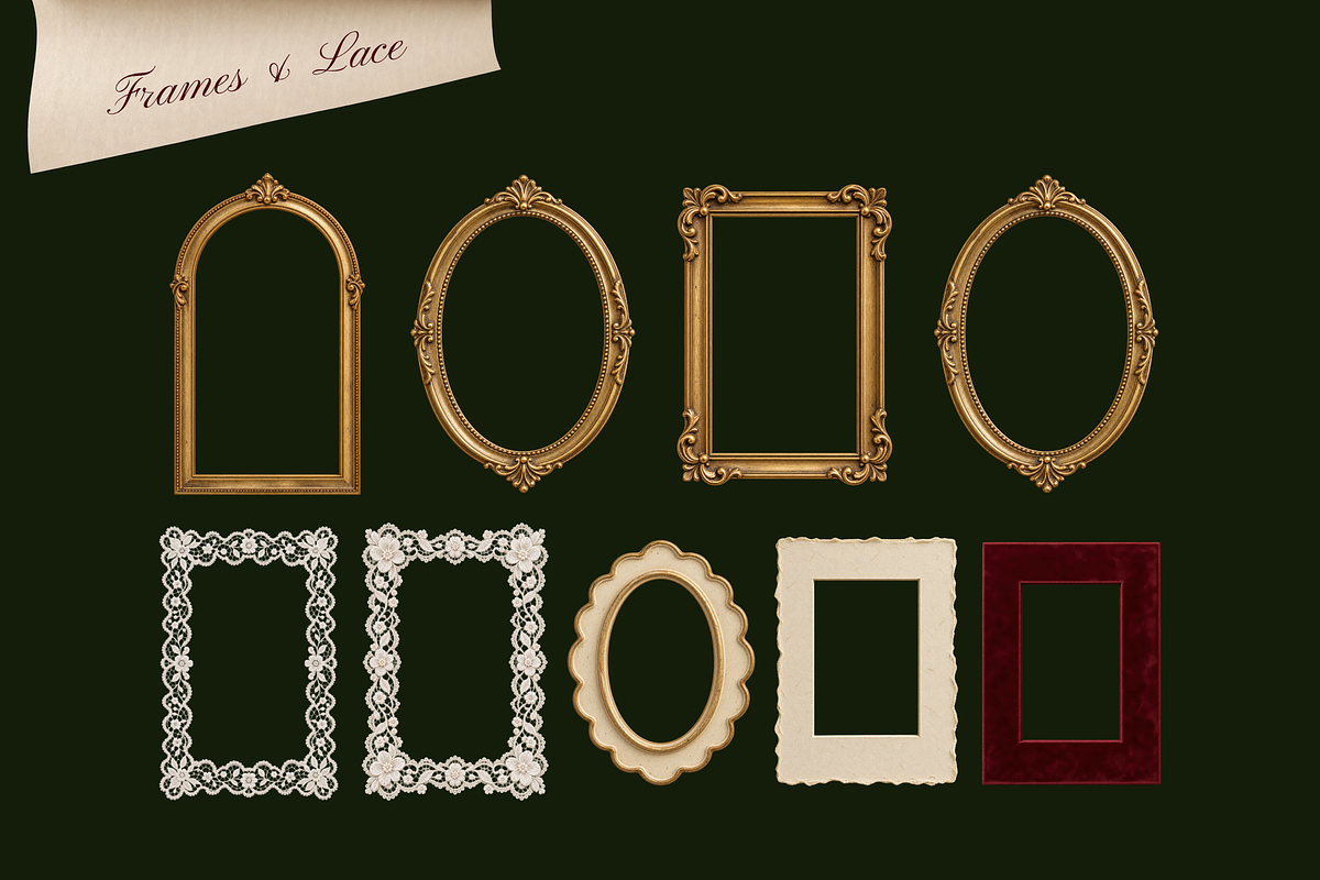 Christmas Collage Kit | PNG Elements, an Object Graphic by Serenefeeling (Photo 9 of 21)