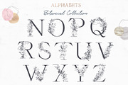 Rich Botanicals & Monograms, a Texture Illustration by Pink Ocean (Thumbnail 9 of 17)
