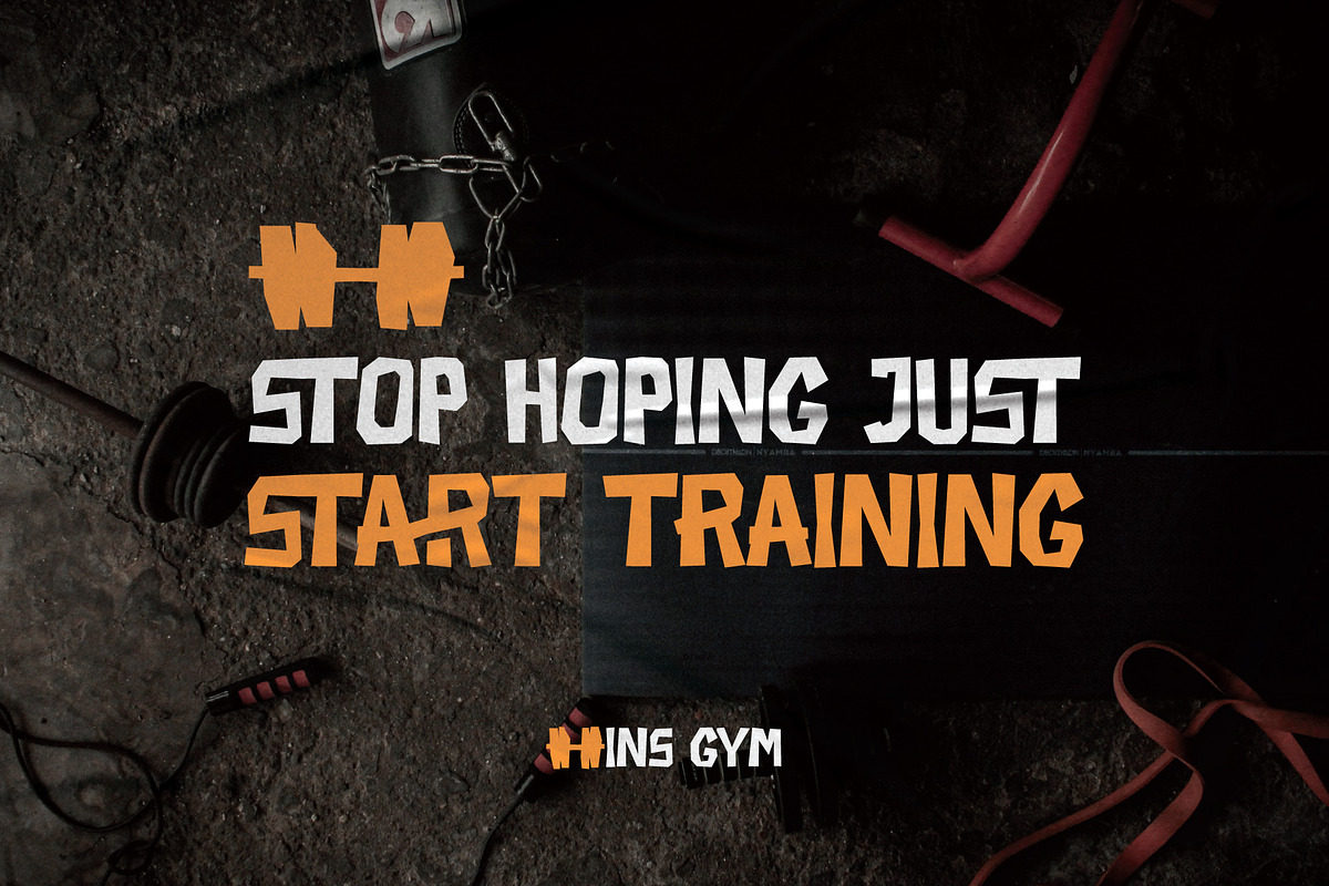 Garata – Dynamic Sport Display Font, a Sans Serif Font by Lettermine (Photo 6 of 10)