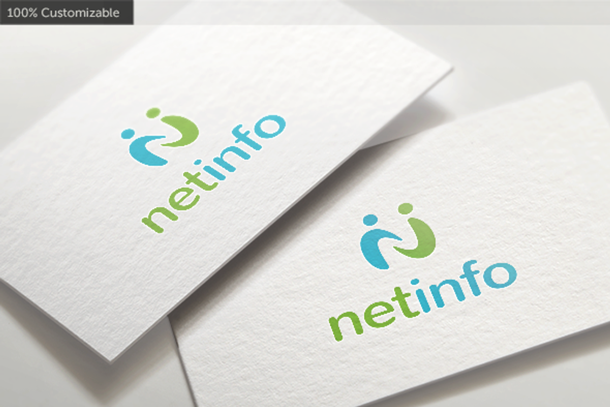 Net Info Logo Template, a Branding & Logo Template by LogoBuy (Photo 2 of 3)