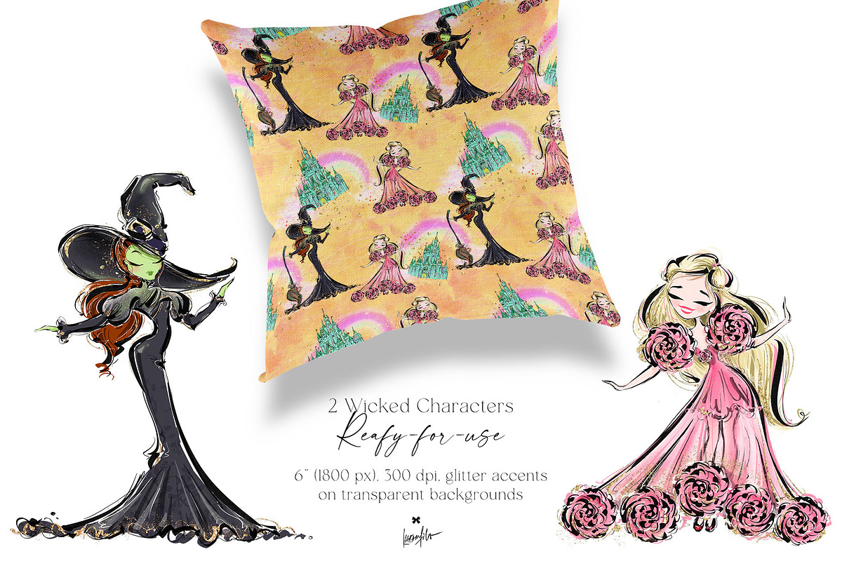 The Wonderful Wizard of Oz Clipart, a Stationery Template by KaramfilaS (Photo 4 of 7)