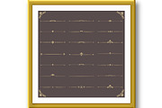 Vintage Big Set of Horizonyal, a Decorative Illustration by FineArtStudio (Thumbnail 2 of 3)