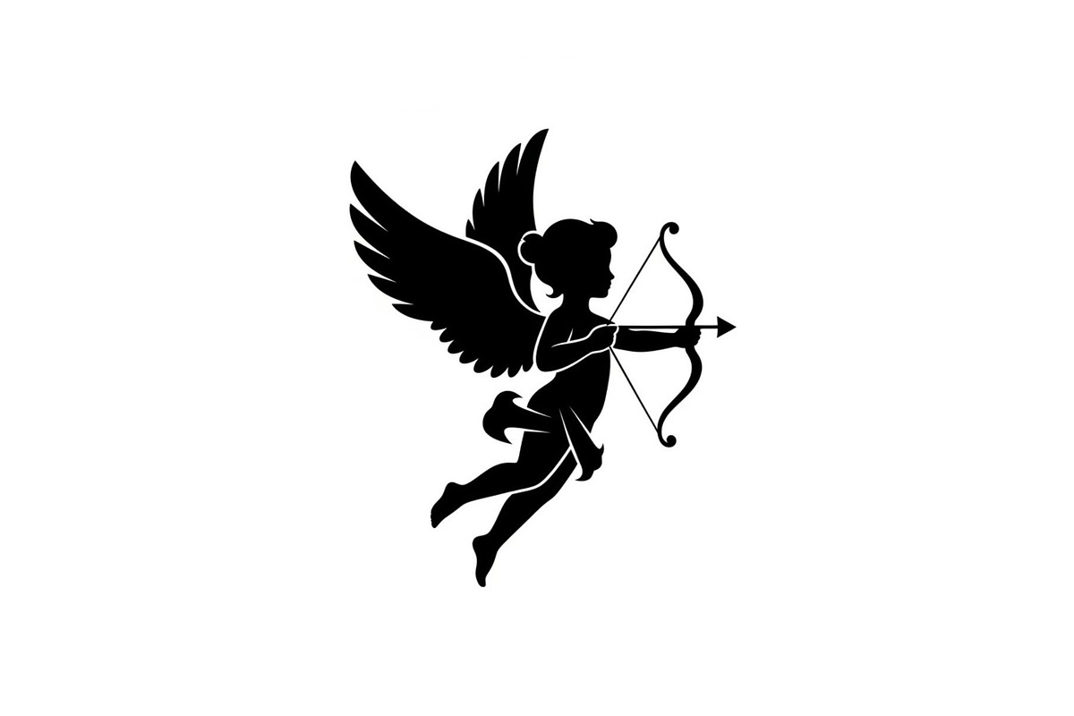 Cupid Angel Valentine Vector Bundle, an Illustration by jahid234 (Photo 3 of 47)