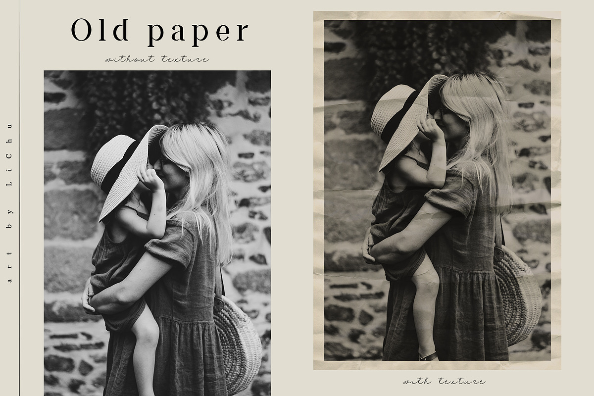 Old paper texture pack, a Texture Graphic by LiChu Art (Photo 7 of 10)