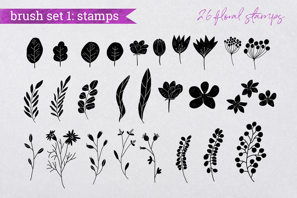 Spring brush box for Procreate, a Brush Add-On by Gray Cat Graphics (Photo 4 of 12)