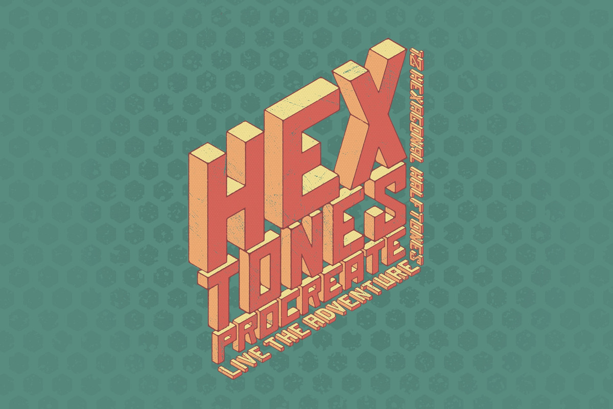 HEX TONES, a Brush Add-On by Jeremiah Richthofen (Photo 1 of 8)