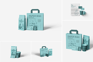 Coffee Branding Mockup, a Product Mockup by Indah