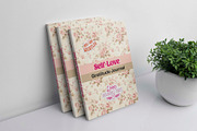 Self-Love and Gratitude Journal, a Stationery Template by Graphic Template (Thumbnail 1 of 5)