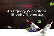 LIQUORY WINE SHOP SHOPIFY THEME, a Landing Page Template by apollotheme (Thumbnail 2 of 9)