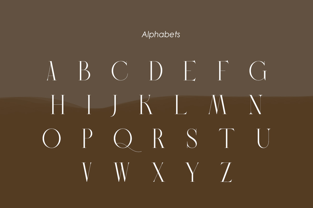 Parisiene | Modern Serif, a Serif Font by Muntab_Art (Photo 9 of 10)
