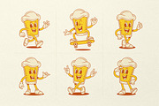 Beer Glass Cartoon Mascot Character, a Food Illustration by Vasya Kobelev (Thumbnail 4 of 8)