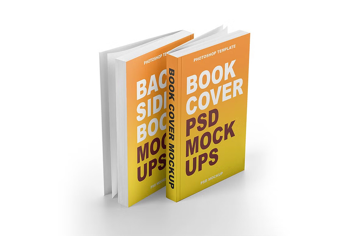 Book Cover Mockup, a Books & Magazine Mockup by Mockupfit (Photo 14 of 22)