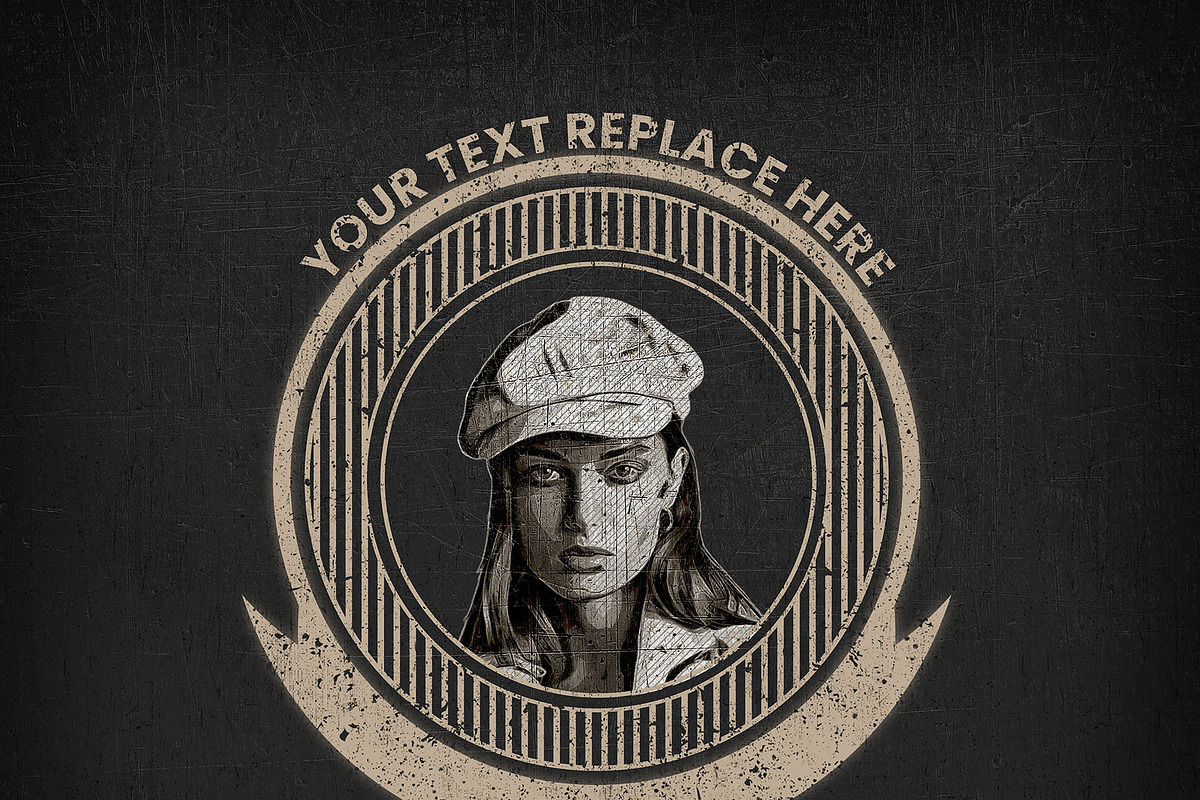 Ancient Coin Template For Photoshop, an Action Add-On by Photoshop Action (Photo 14 of 16)