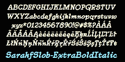 SarahfSlob, a Slab Serif Font by Ingrimayne Type (Thumbnail 11 of 11)