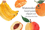 Watercolor fruit, an Illustration by risovanya (Thumbnail 1 of 4)
