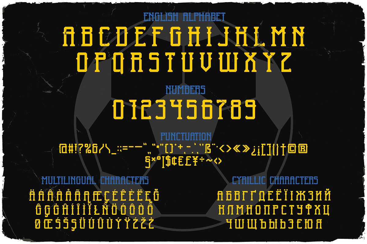 Sport Bar, a Symbol Font by Vozzy Vintage Fonts (Photo 2 of 9)