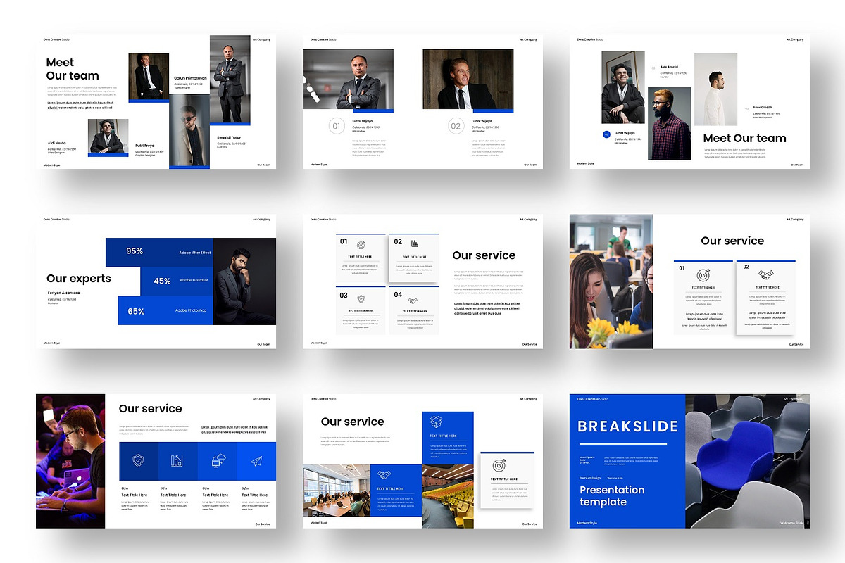 Procold – Business PowerPoint, a Presentation Template by Dens Creative Studio (Photo 3 of 6)