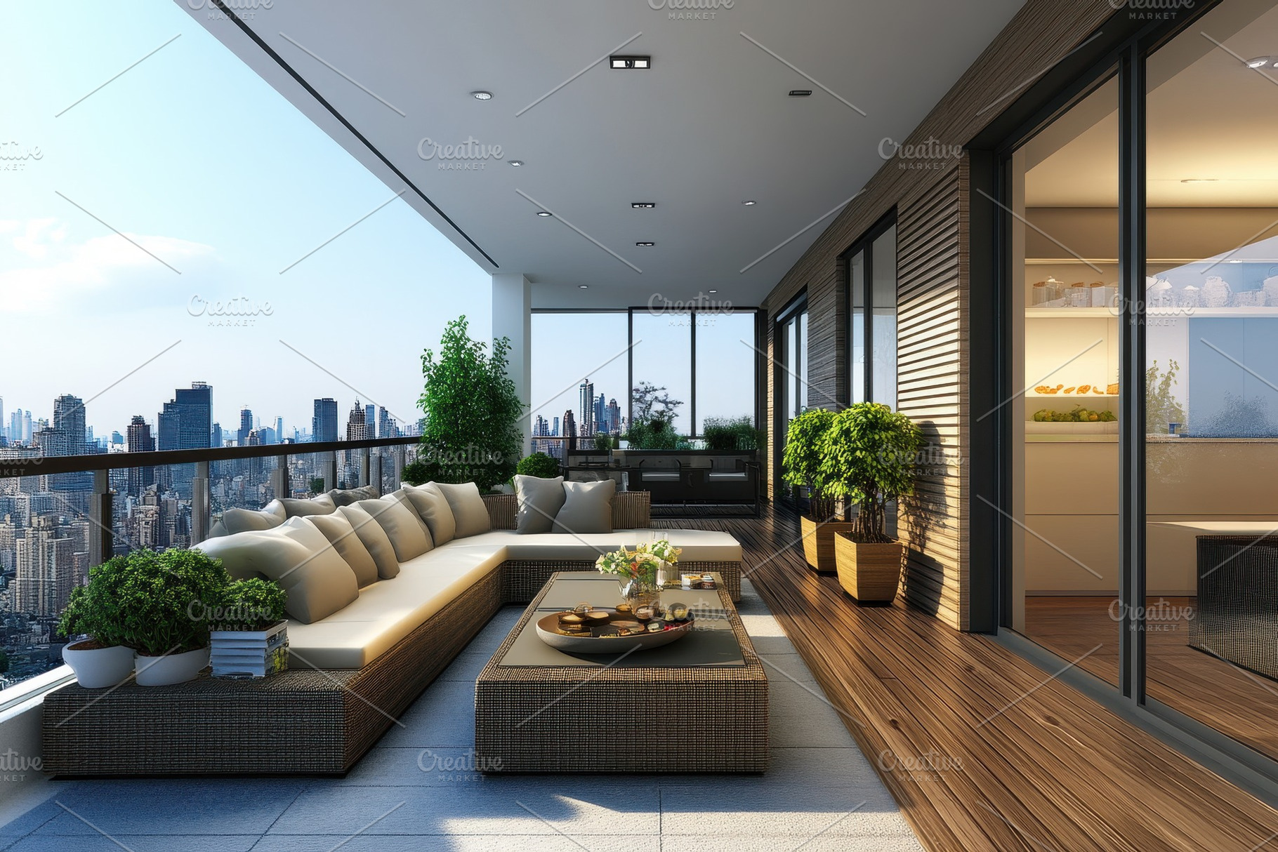Modern apartment condominium living, a Photo by Pavel_design