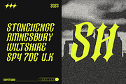 Rocky Past - Blackletter Display, a Blackletter Font by Say Studio (Thumbnail 2 of 13)
