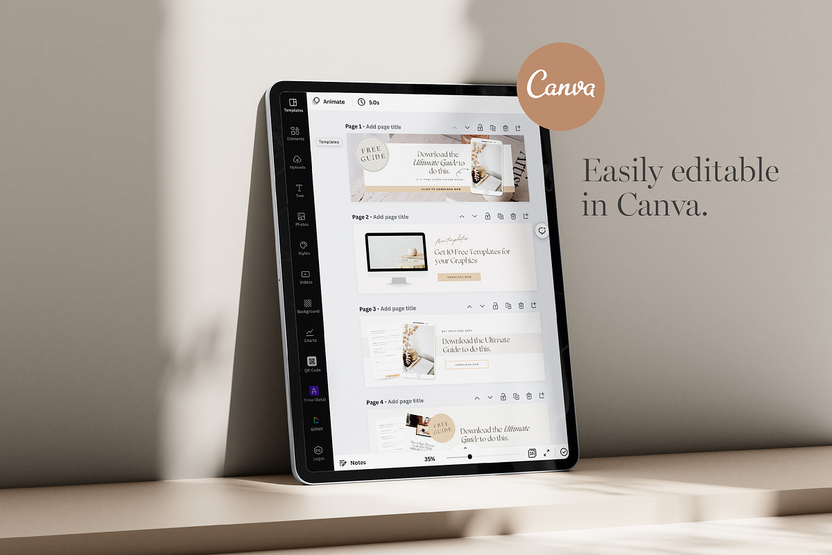 Lead Magnet Marketing Templates, a Social Media Template by Tabitha Emma (Photo 7 of 10)