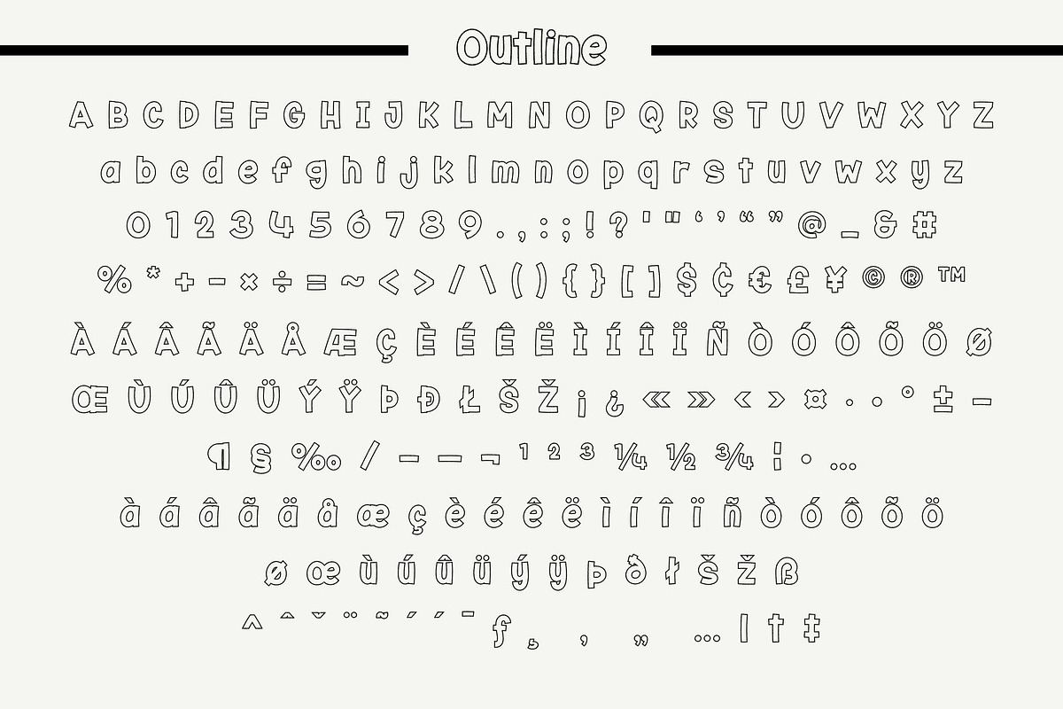 Fox Birdie: 4 Font Style, a Handwritten Font by Fox7 By Rattana (Photo 10 of 13)