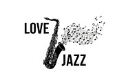 Saxophone Music Love Vector Bundle, an Illustration by Designs_River (Thumbnail 7 of 51)