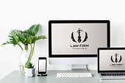 Editable Law Firm Logo Design, a Branding & Logo Template by YUDesignStore (Thumbnail 7 of 7)