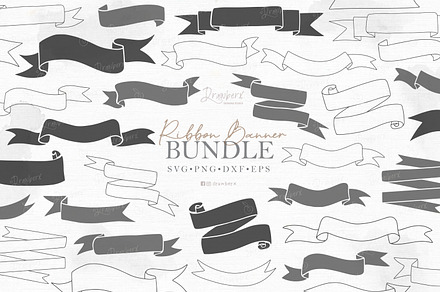Ribbon Banner svg, Layer banner 093, a Graphic by Drawberx