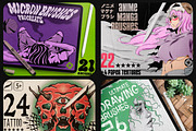 650 Procreate Brushes Mega Bundle, a Brush Add-On by BrushArchive (Thumbnail 7 of 7)