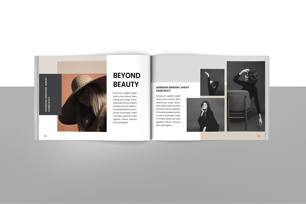 Portfolio Template, a Magazine Template by Template Shop (Photo 7 of 12)