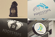 40 Premium Foot Logo Set, a Branding & Logo Template by SLAB! Design (Thumbnail 2 of 6)