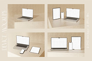 DEVICE MOCKUPS | Macbook iPad iPhone, a Device Mockup by yuliyuri.studio (Thumbnail 7 of 7)
