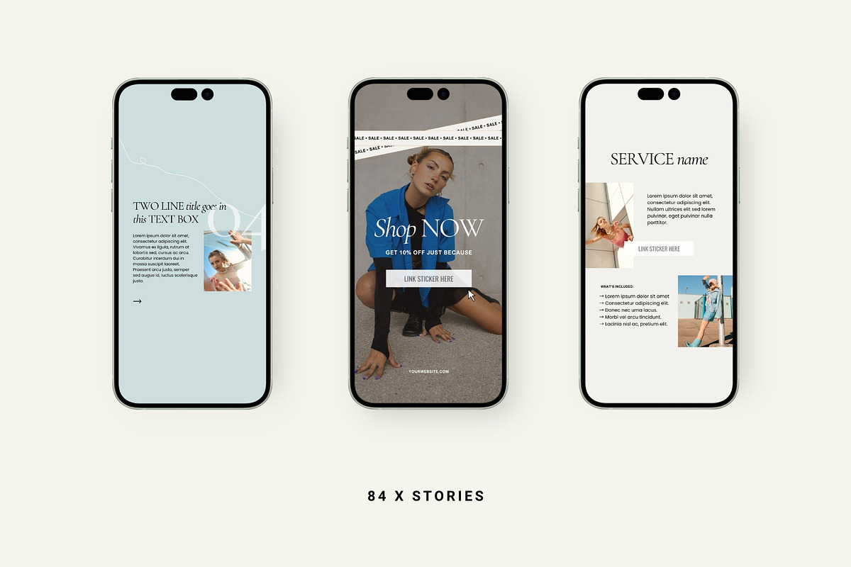 Nova Social Media Templates, a Social Media Template by Big Cat Creative (Photo 2 of 6)