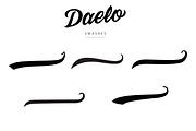 Daelo Script Typeface, a Script Font by lindseykm (Thumbnail 7 of 7)