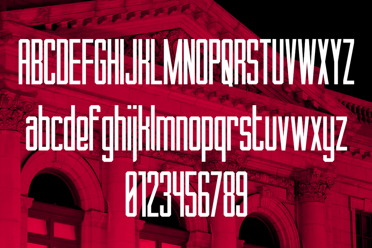 Pillar Typeface preview 2
