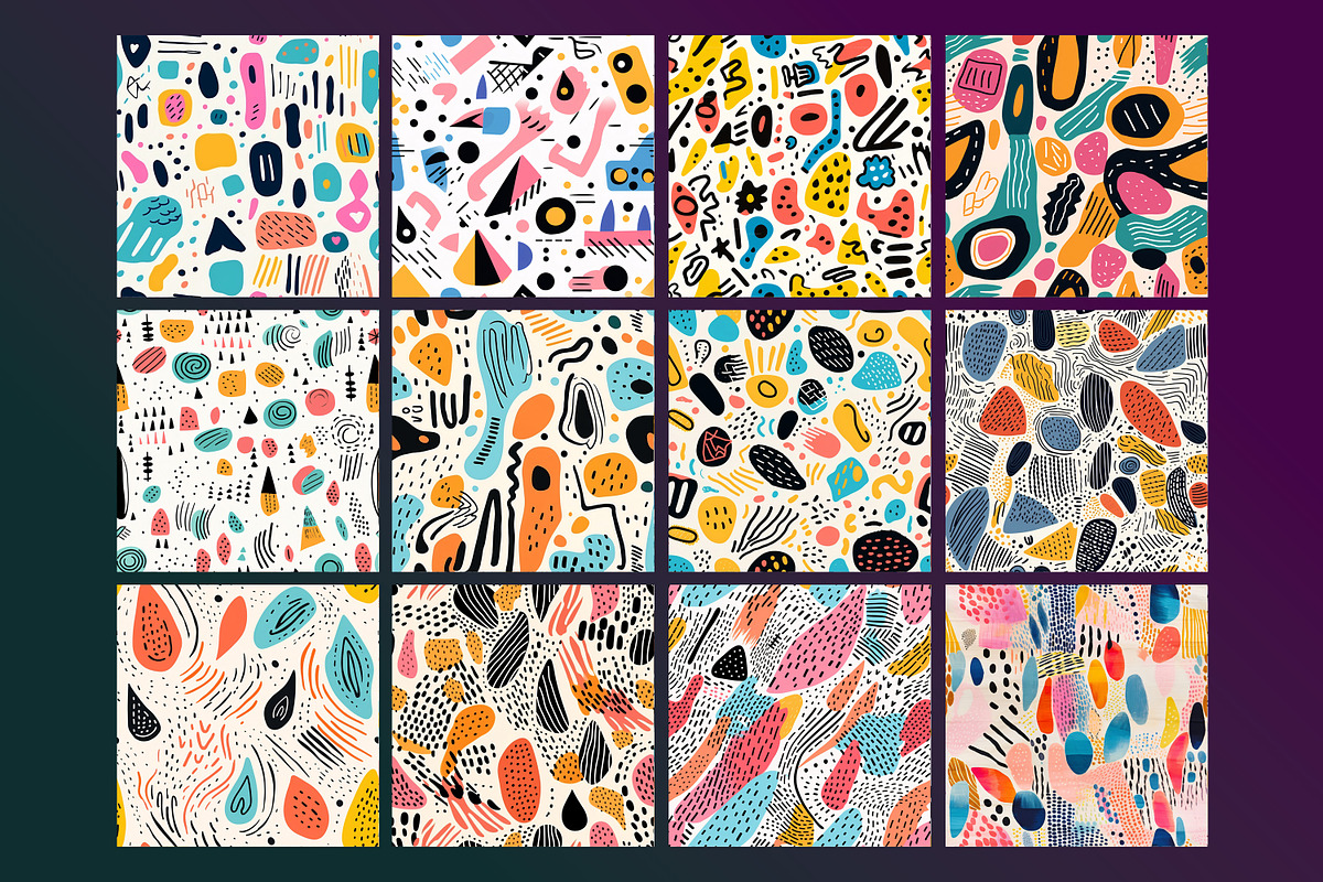 Abstract Boho Seamless Pattern, a Pattern Graphic by Forhadx5 (Photo 4 of 11)