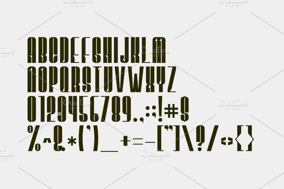 Luminouse Condensed Sans Serif, a Sans Serif Font by Artiveko (Photo 2 of 10)