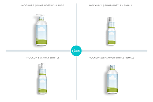 Cosmetic Container Mockups For Canva