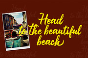 Black Mud, a Script Font by Stripes Studio (Thumbnail 2 of 5)