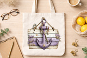 Whimsical Summer Wooden Sing Clipart, an Illustration by Canvas Craft (Thumbnail 6 of 7)