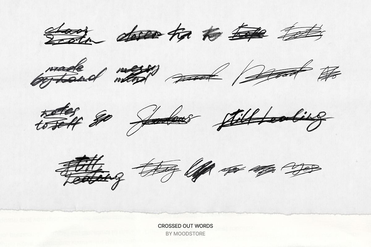 Pencil Scribble Elements 450+, an Object Graphic by MOODSTORE (Photo 15 of 17)