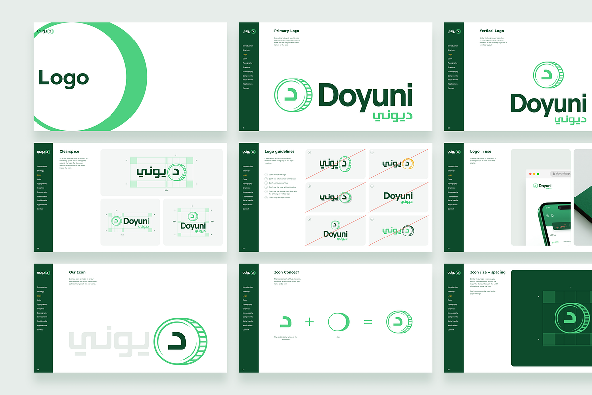 App Brand Guidelines Template, a Branding & Logo Template by Hamdi Designs (Photo 5 of 10)
