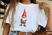 Adorable American Football Gnome, an Illustration by CrexoraLab (Thumbnail 4 of 5)
