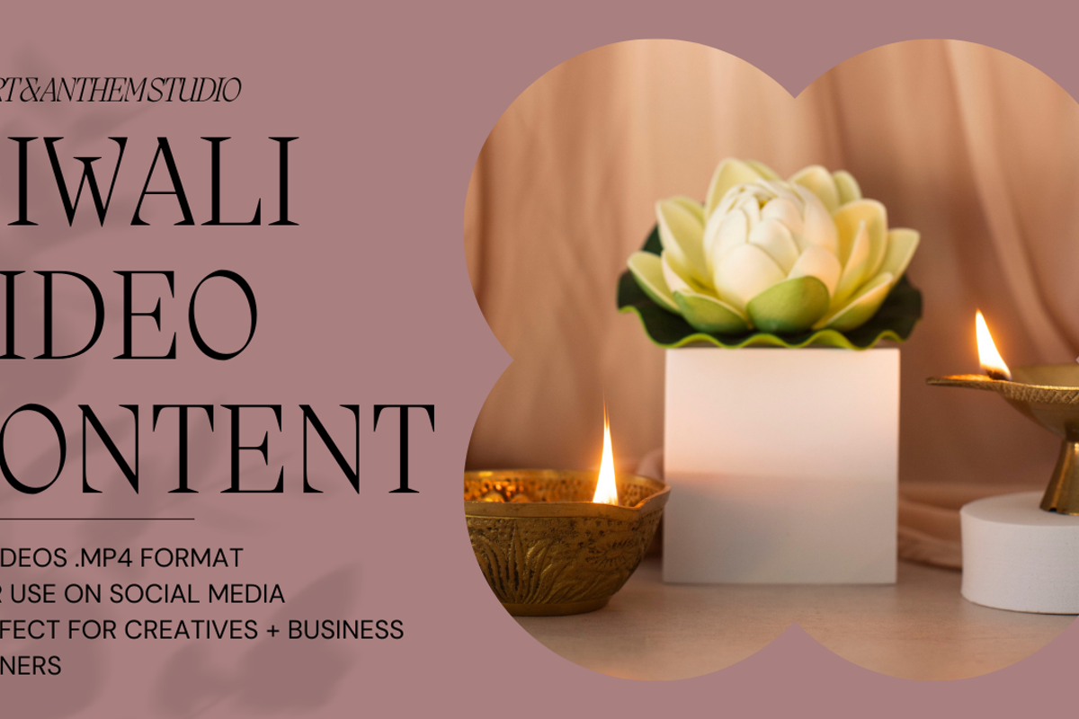 Diwali Video Content + Reel Pack (8), a Business Photo by Art & Anthem (Photo 1 of 4)
