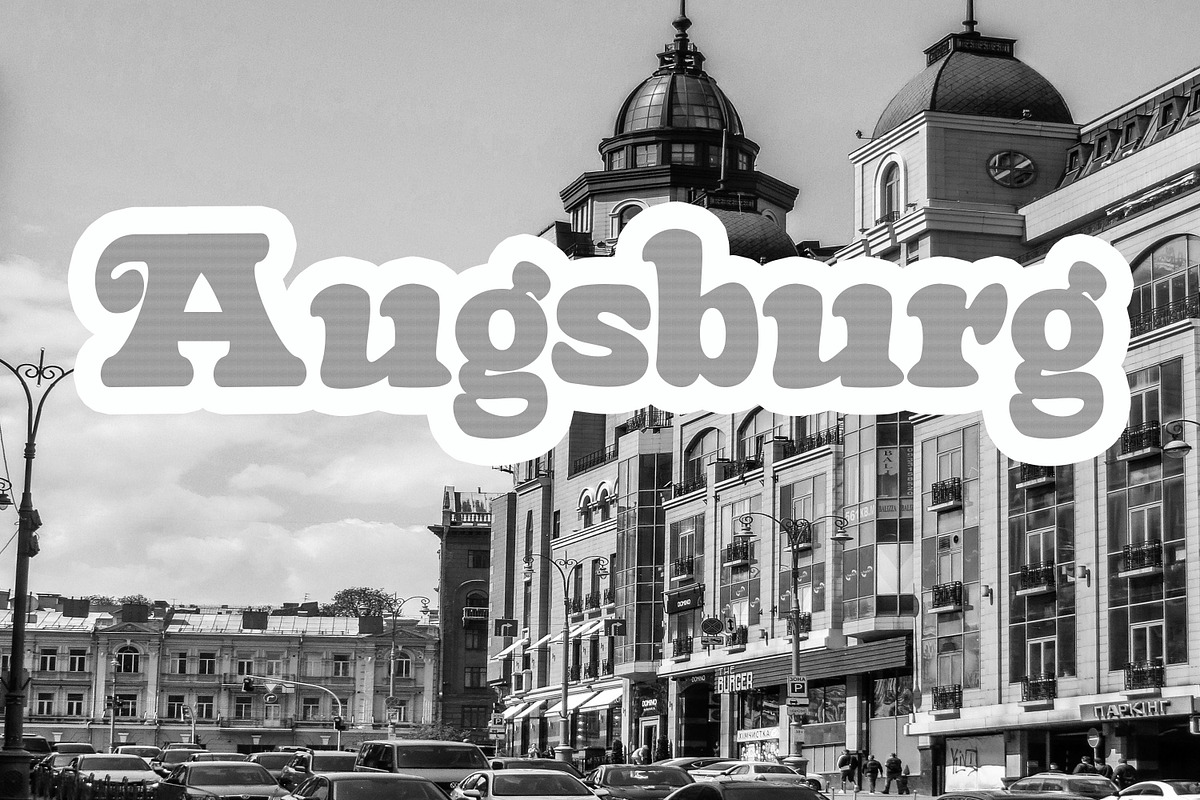 Augsburg, a Serif Font by Canden Meutuah (Photo 1 of 10)