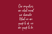 Impulsive Script, a Script Font by Beck McCormick (Thumbnail 3 of 10)