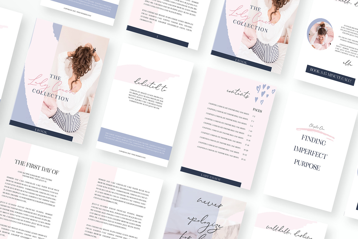 Canva Course Bundle 70 Lady Coach, a Magazine Template by VanessaRyan.co (Photo 3 of 11)